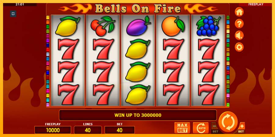 Bells on Fire gaming machine for money, picture 1