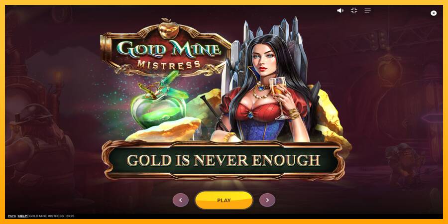 Gold Mine Mistress gaming machine for money, picture 1