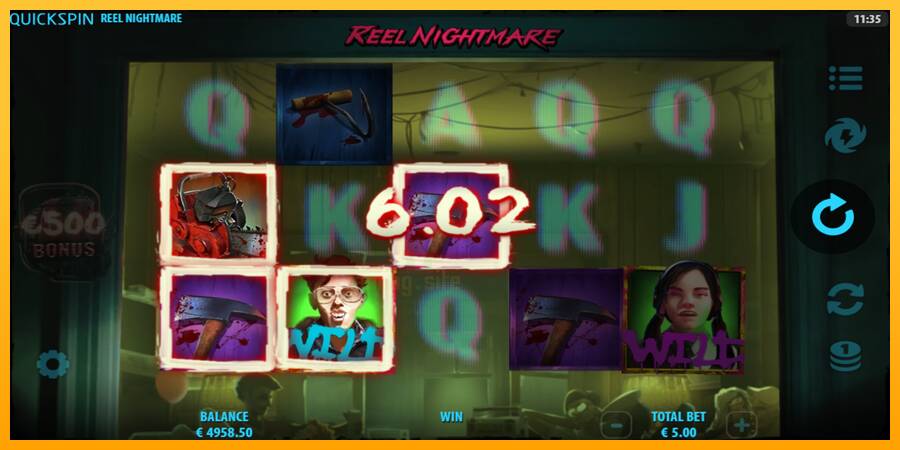 Reel Nightmare gaming machine for money, picture 3