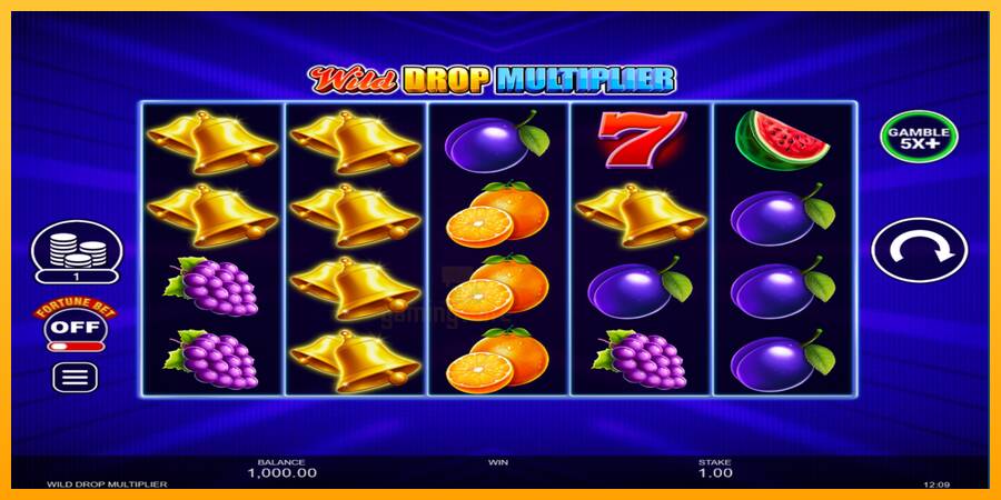 Wild Drop Multiplier gaming machine for money, picture 2