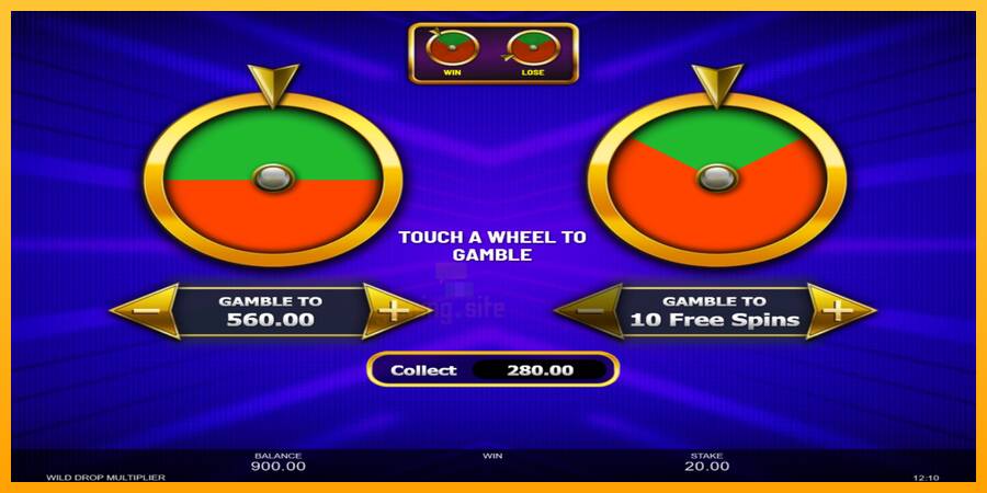 Wild Drop Multiplier gaming machine for money, picture 4