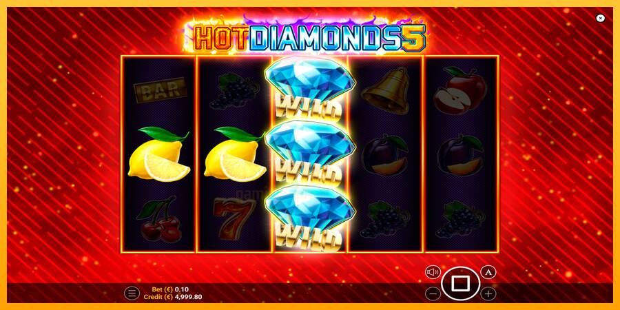 Hot Diamonds 5 gaming machine for money, picture 2