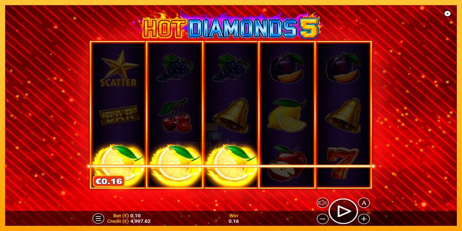 Hot Diamonds 5 gaming machine for money, picture 3