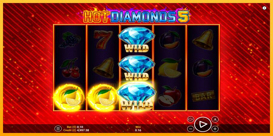 Hot Diamonds 5 gaming machine for money, picture 4