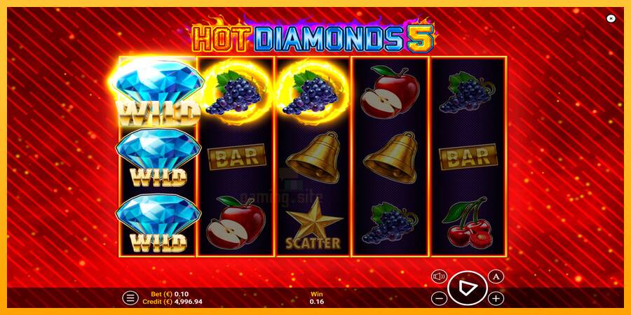 Hot Diamonds 5 gaming machine for money, picture 5