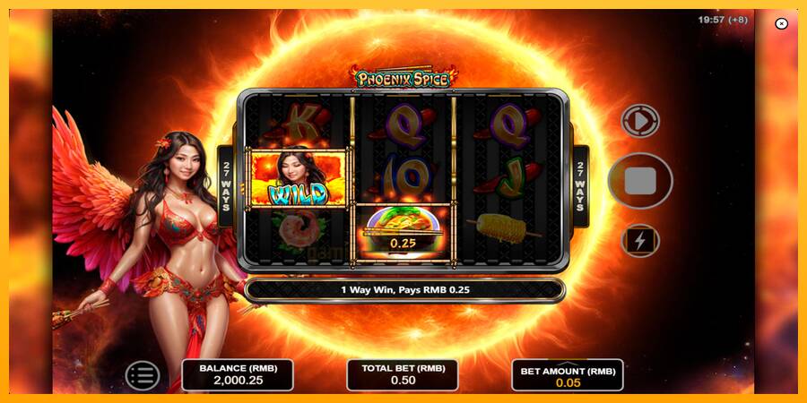 Phoenix Spice gaming machine for money, picture 2