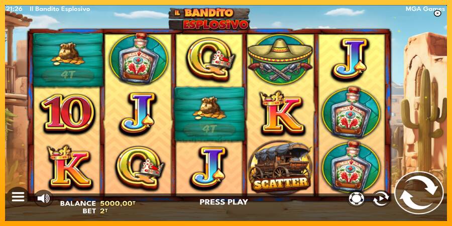 Il Bandito Esplosivo gaming machine for money, picture 2