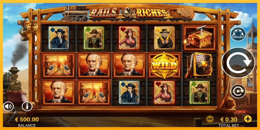 Rails & Riches gaming machine for money, picture 1