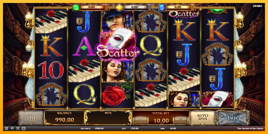 The Secret of the Opera gaming machine for money, picture 3