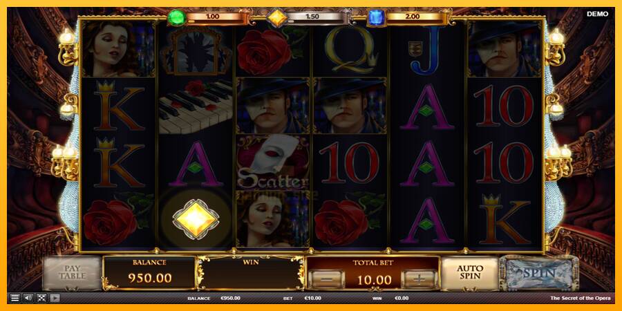 The Secret of the Opera gaming machine for money, picture 4