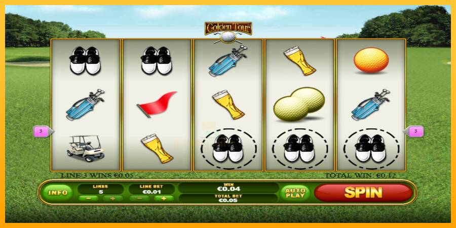 Golden Tour gaming machine for money, picture 1