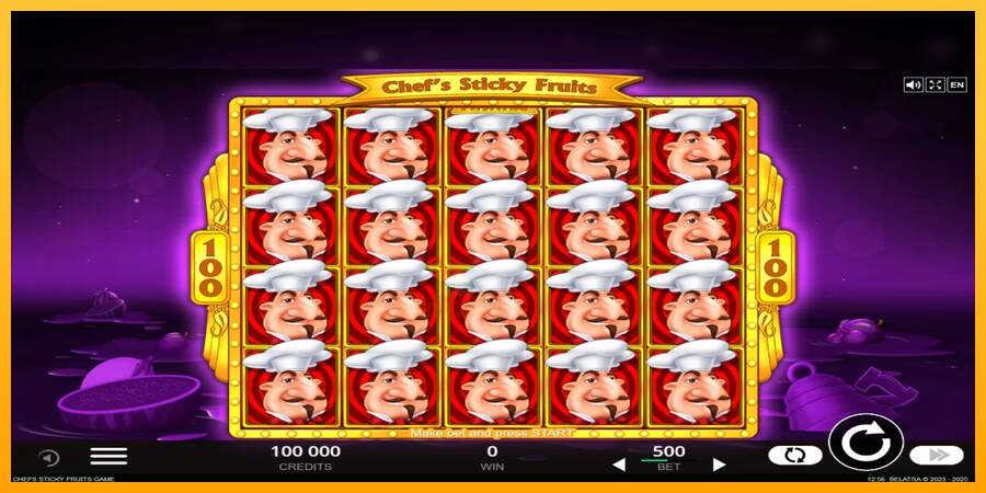 Chefs Sticky Fruits gaming machine for money, picture 2