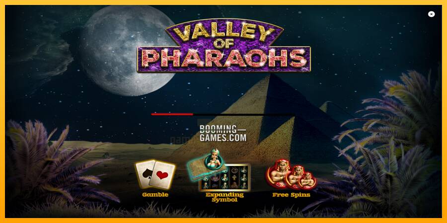 Valley of Pharaohs gaming machine for money, picture 1