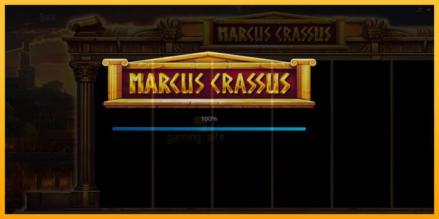 Marcus Crassus gaming machine for money, picture 1