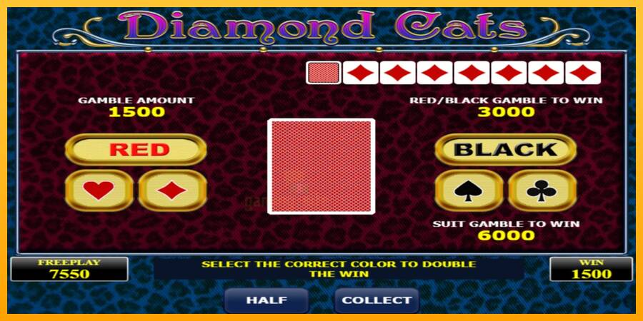 Diamond Cats gaming machine for money, picture 4