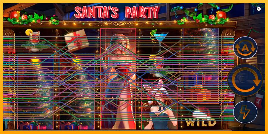 Santas Party gaming machine for money, picture 2