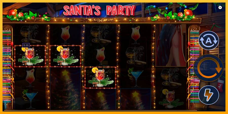 Santas Party gaming machine for money, picture 3