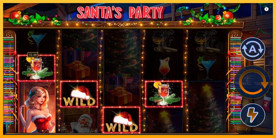 Santas Party gaming machine for money, picture 4