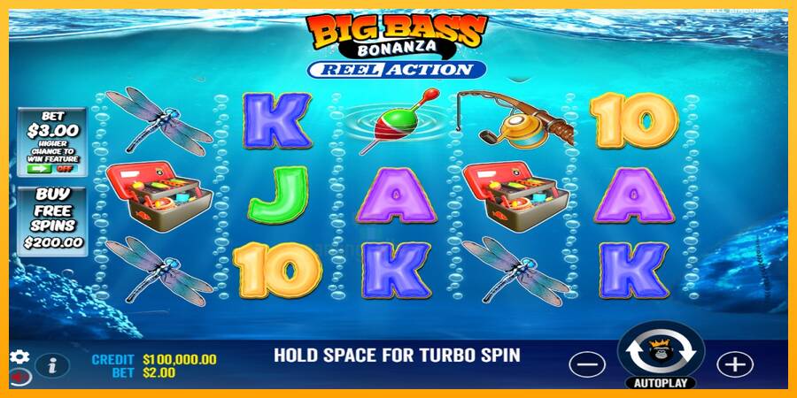 Big Bass Bonanza Reel Action gaming machine for money, picture 1