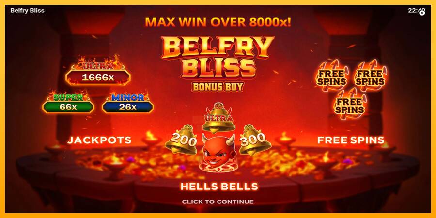 Belfry Bliss gaming machine for money, picture 1