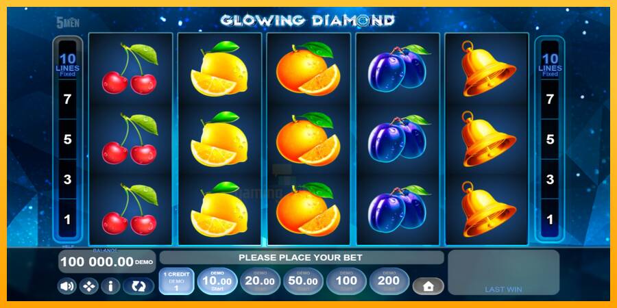 Glowing Diamond gaming machine for money, picture 1