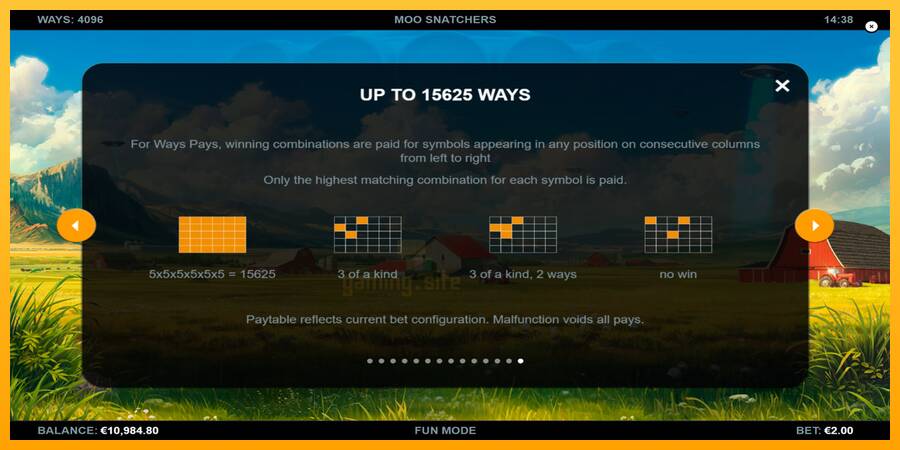 Moo Snatchers gaming machine for money, picture 7