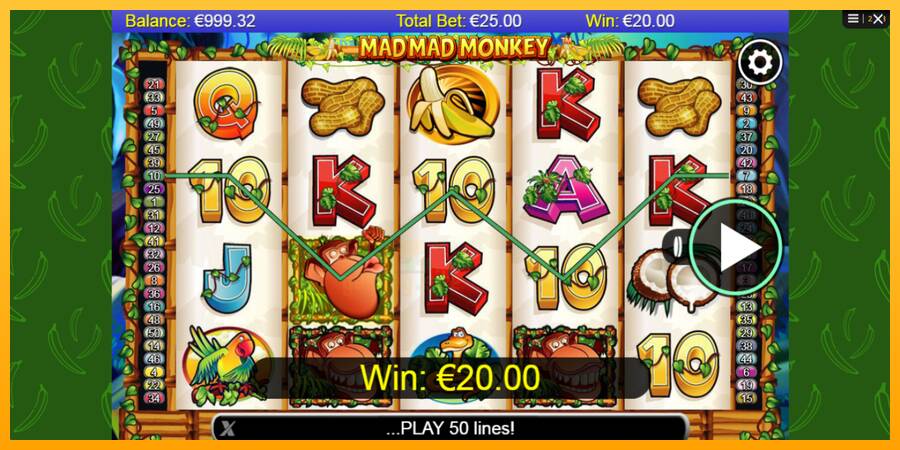 Mad Mad Monkey gaming machine for money, picture 2