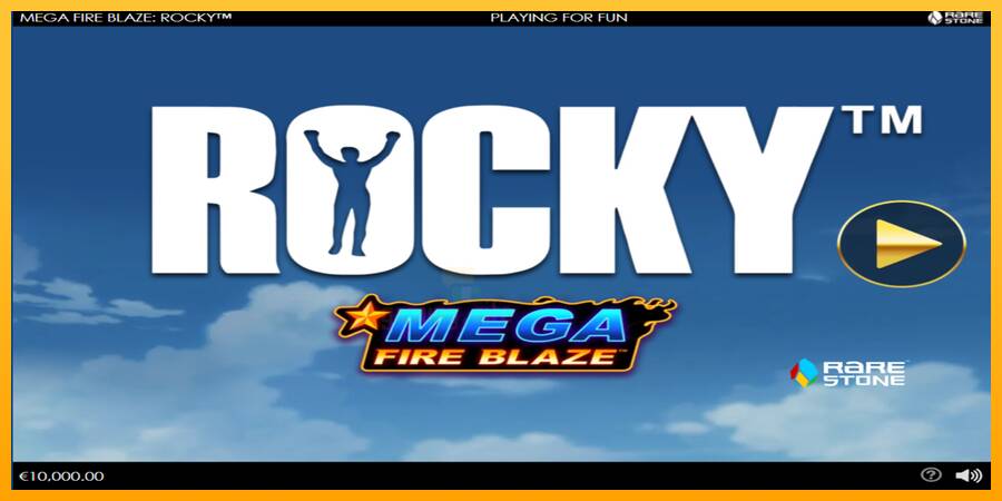 Mega Fire Blaze: Rocky gaming machine for money, picture 1