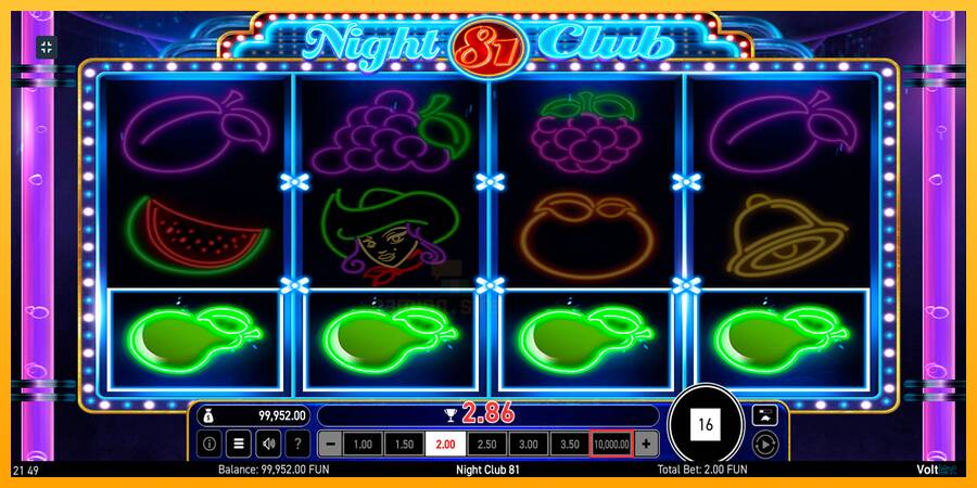 Night Club 81 gaming machine for money, picture 1