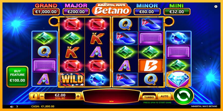 Immortal Ways Betano gaming machine for money, picture 2