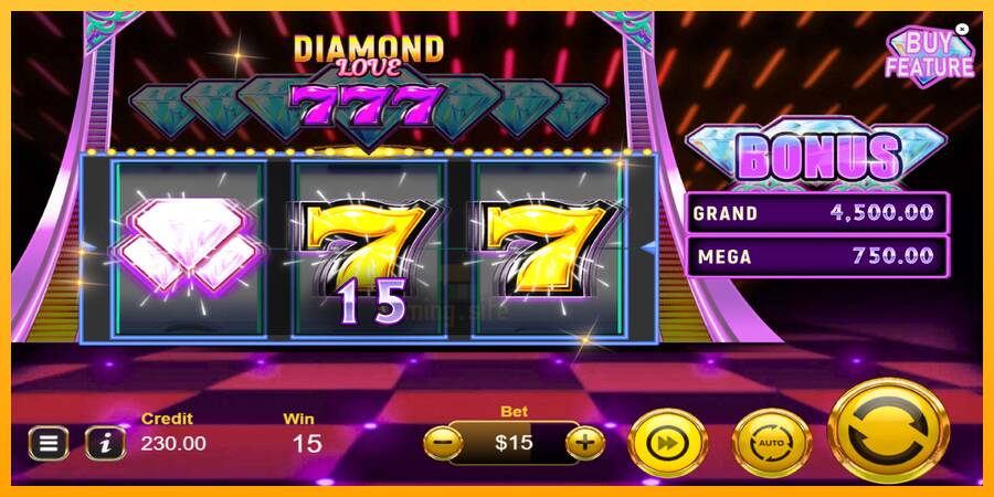 Diamond 777 Love gaming machine for money, picture 4