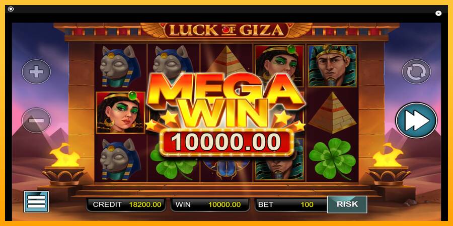 Luck of Giza gaming machine for money, picture 4