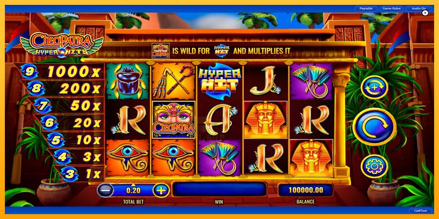 Cleopatra Hyper Hits gaming machine for money, picture 1