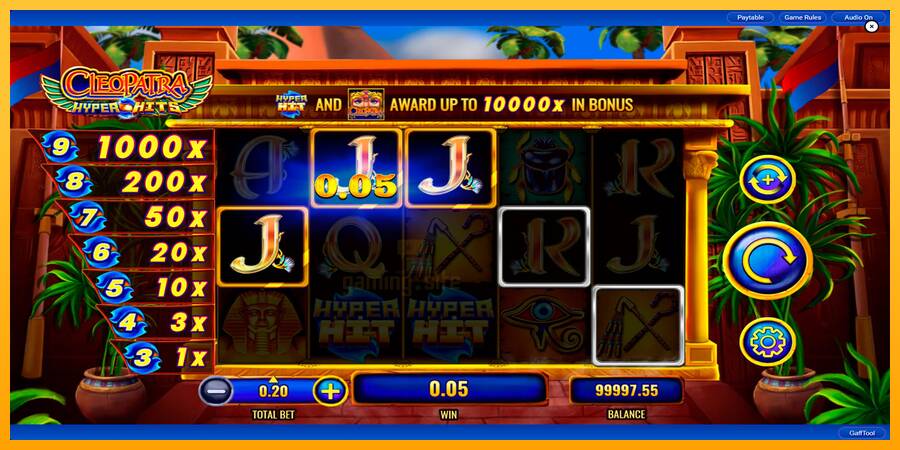 Cleopatra Hyper Hits gaming machine for money, picture 5