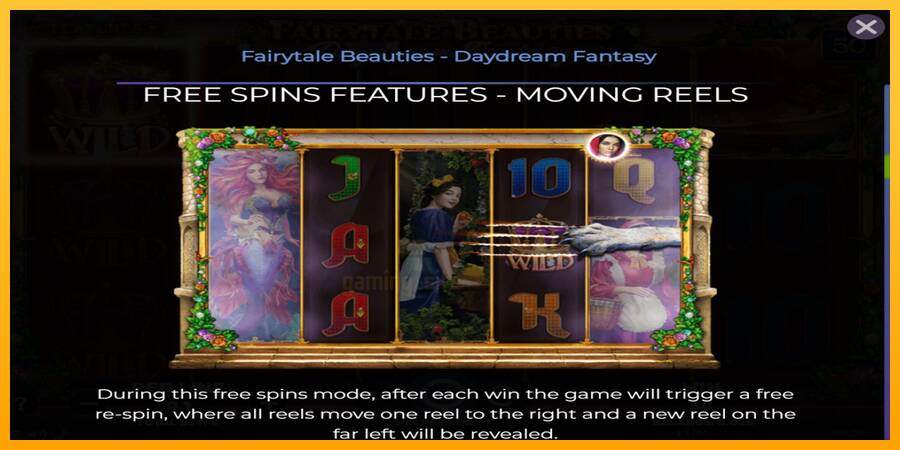 Fairytale Beauties - Daydream Fantasy gaming machine for money, picture 4