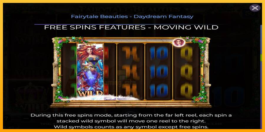 Fairytale Beauties - Daydream Fantasy gaming machine for money, picture 5