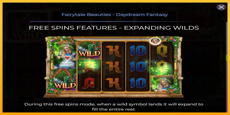 Fairytale Beauties - Daydream Fantasy gaming machine for money, picture 6