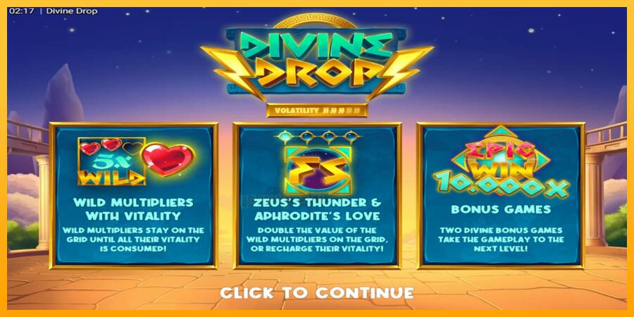 Divine Drop gaming machine for money, picture 1