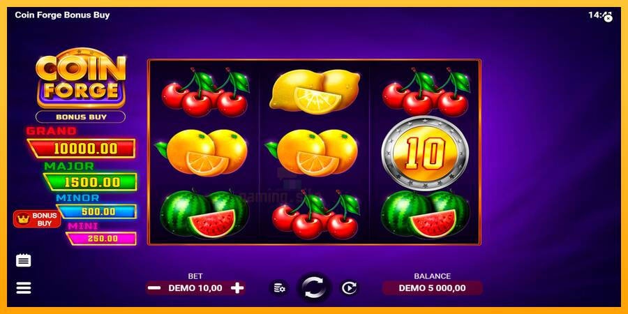 Coin Forge Bonus Buy gaming machine for money, picture 1