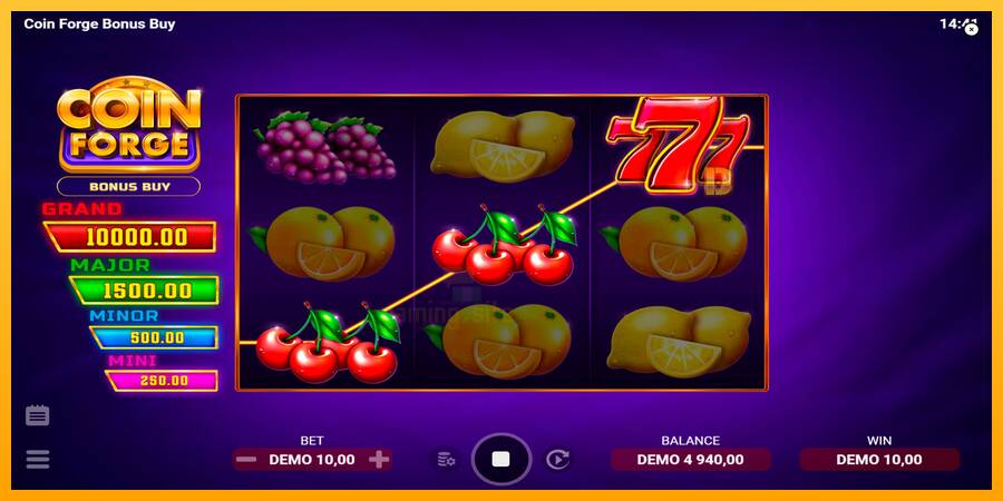 Coin Forge Bonus Buy gaming machine for money, picture 2