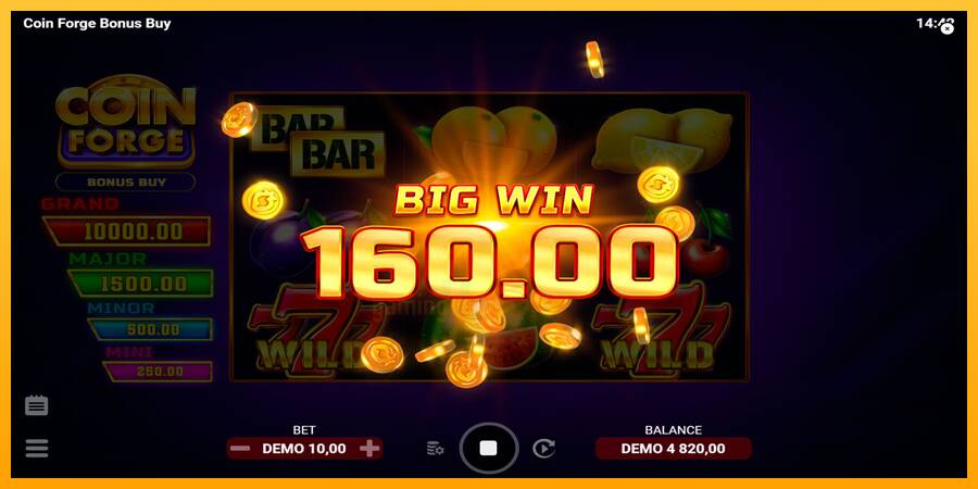 Coin Forge Bonus Buy gaming machine for money, picture 4