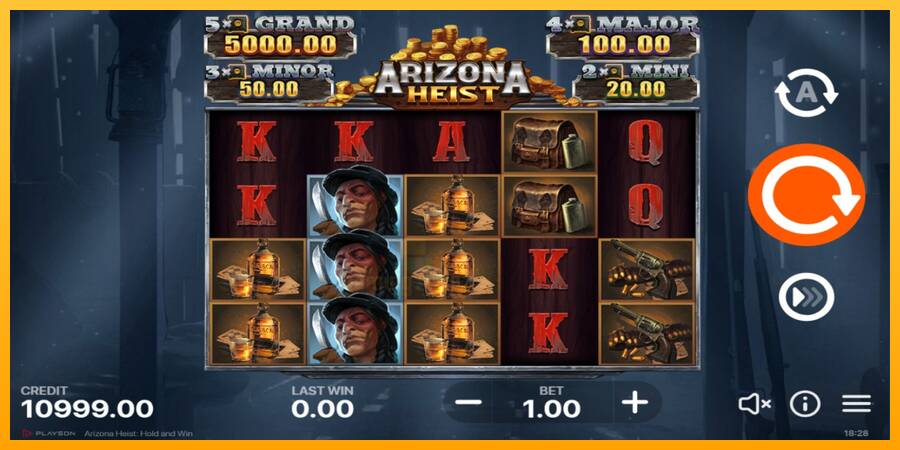 Arizona Heist gaming machine for money, picture 2