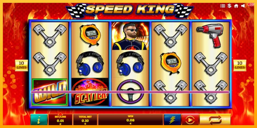 Speed King gaming machine for money, picture 3