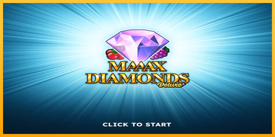 Maaax Diamonds Deluxe gaming machine for money, picture 1