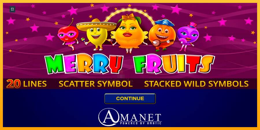 Merry Fruits gaming machine for money, picture 7