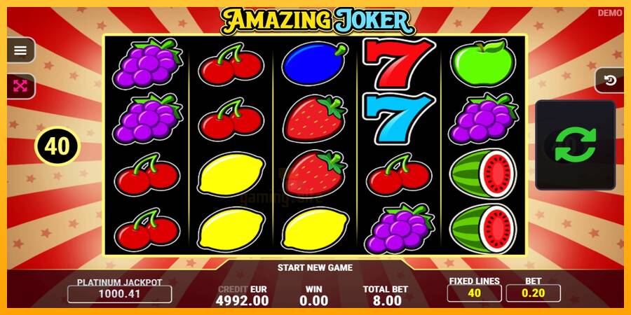 Amazing Joker gaming machine for money, picture 1