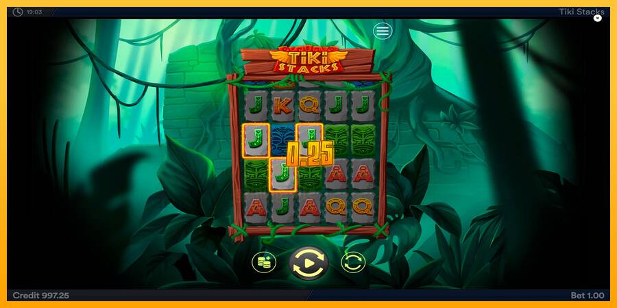 Tiki Stacks gaming machine for money, picture 2