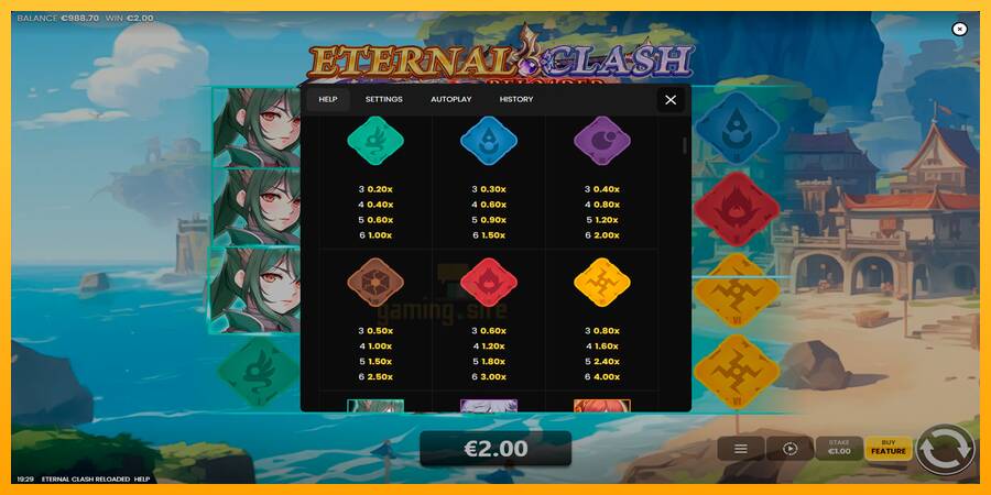 Eternal Clash Reloaded gaming machine for money, picture 6