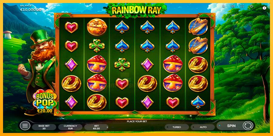 Rainbow Ray gaming machine for money, picture 1