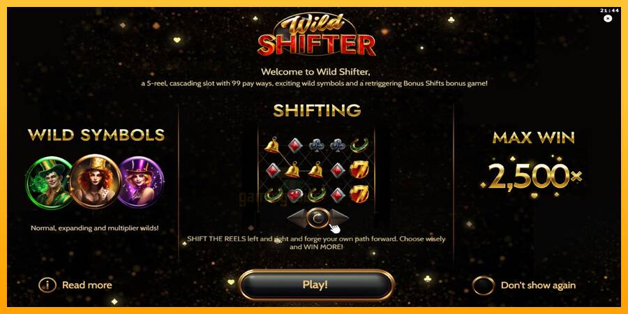 Wild Shifter gaming machine for money, picture 1